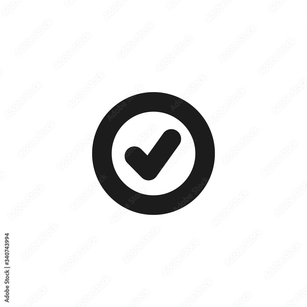 Vector icon check mark 10 EPS . Lorem Ipsum Illustration design Vector icon check mark 10 EPS . Lorem Ipsum Illustration design