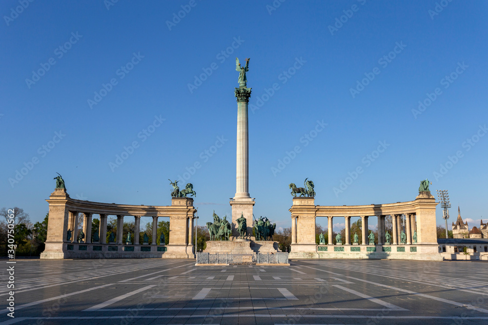Heroes' Square in Budapest