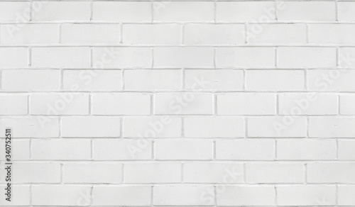 A white brick wall modern with High Resolution