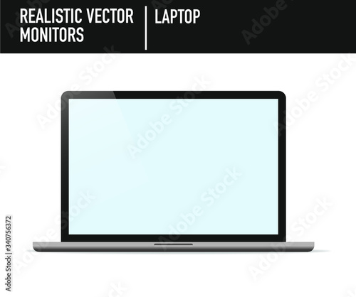 Computador de escritorio. Dibujo realista