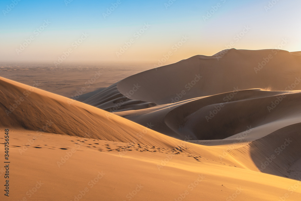 dune 7 at sunset