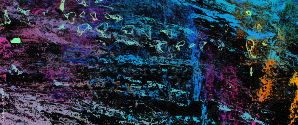 Fototapeta premium Abstract contemporary background. Watercolor texture pattern. Oil painting style. Stock. Digital design impressionism artwork. Hand drawn artistic. Art for sale. Warm colors. Paper or canvas print.