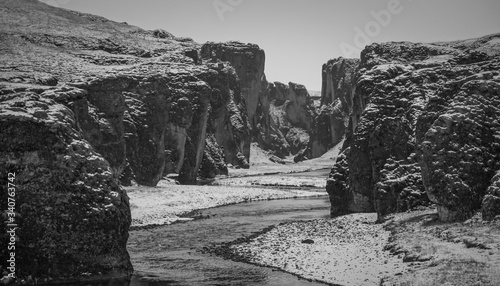 The incredible Fjaðrárgljúfur canyon in South Iceland.