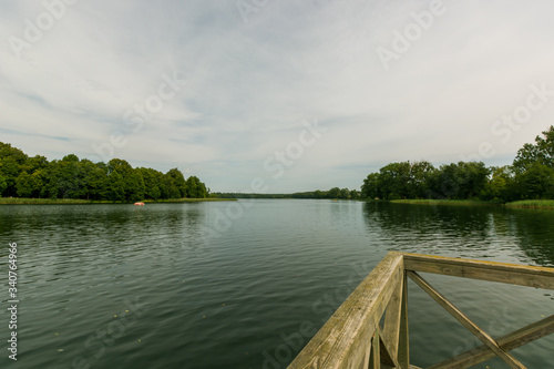Fototapeta Naklejka Na Ścianę i Meble -  Śniardwy lake during summer, sunny day.
