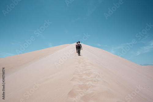 Great dune in Ica desert  Peru