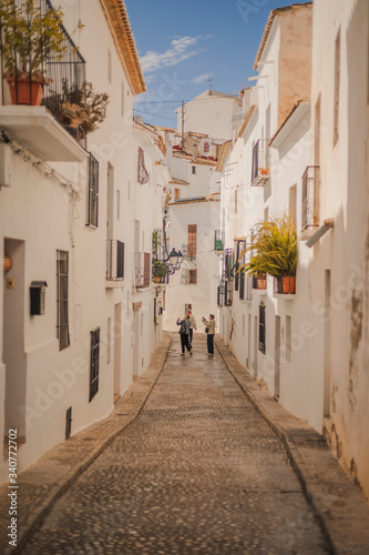 Old Street of a small tonn in Spain © Cayetano