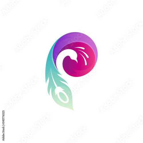 P Peacock Logo