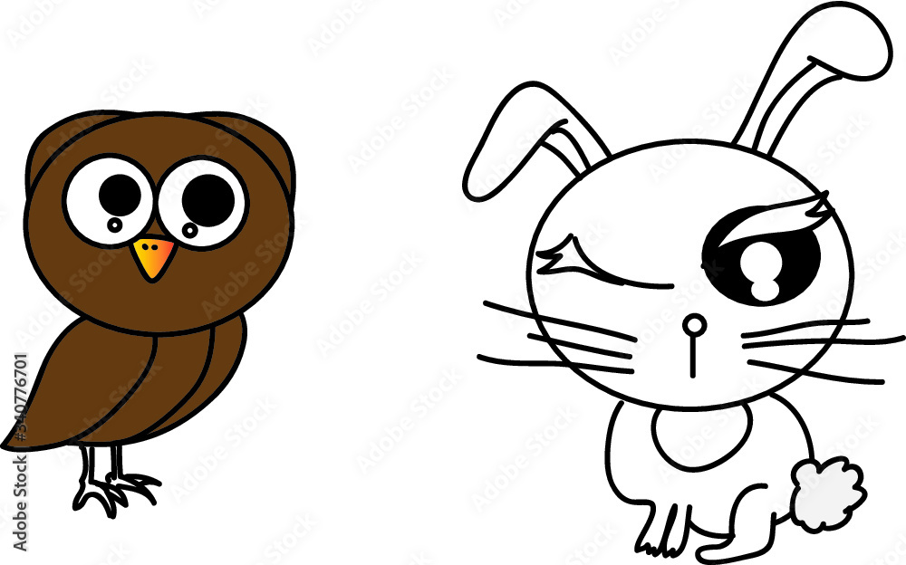 Obraz premium cute animals