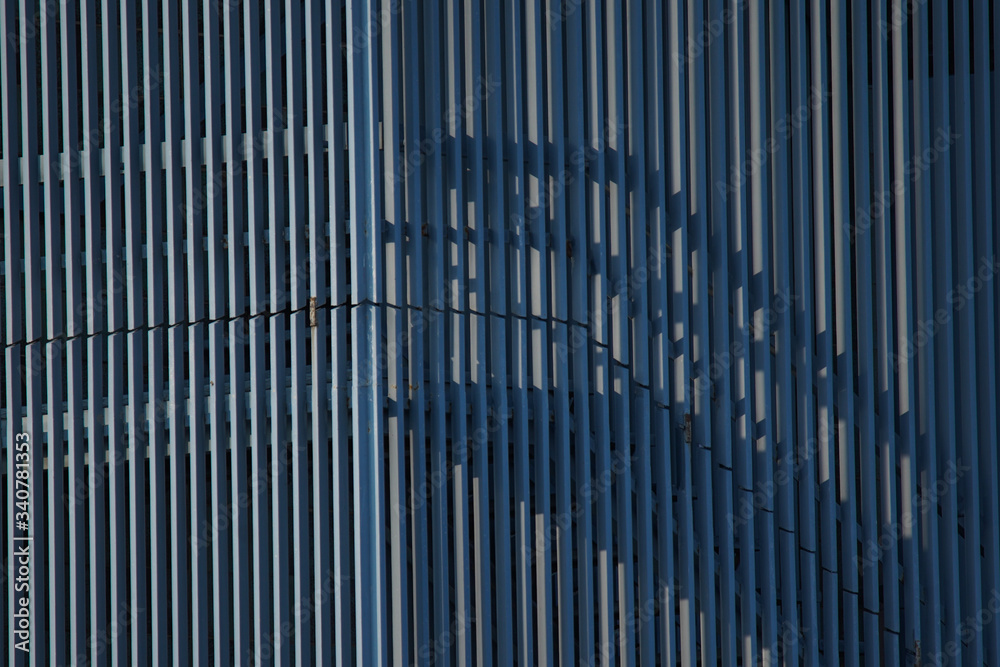 Building facade in Barcelona. Architecture in Spain Building facade in Barcelona. Architecture in Spain