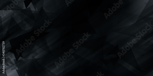 Dark gray motion background / black grey gradient abstract background
