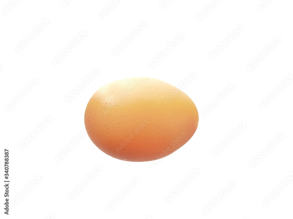 egg isolated on white