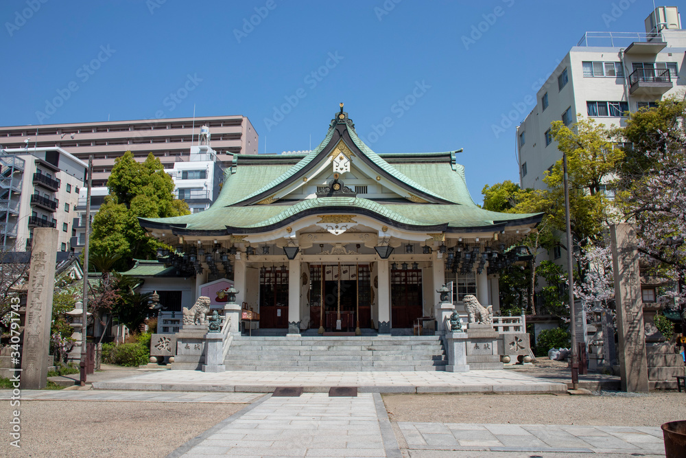 大坂／難波八坂神社　本殿