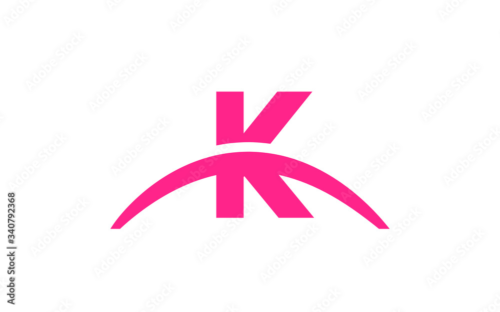 K Letter Icon or Logo design, Vector Template