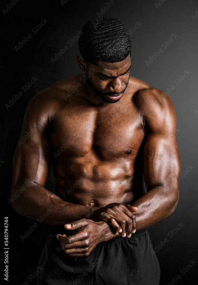 Strong and fit man mockup Strong and fit man mockup