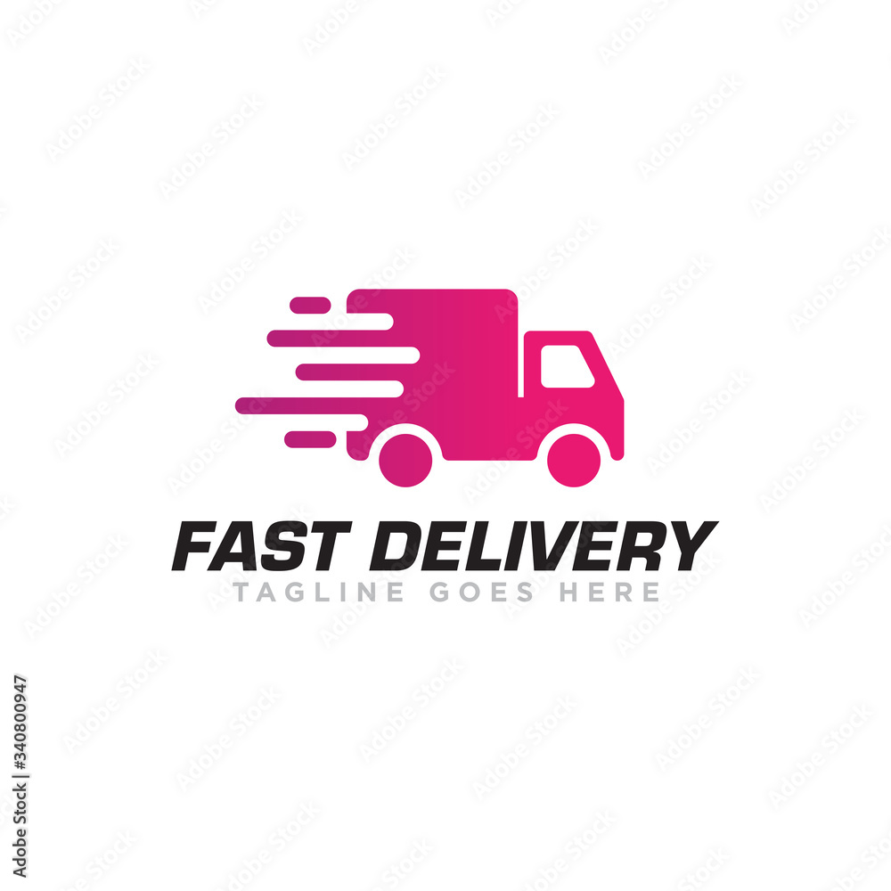 Fast Delivery Logo Icon Design Vector Fast Delivery Logo Icon Design Vector