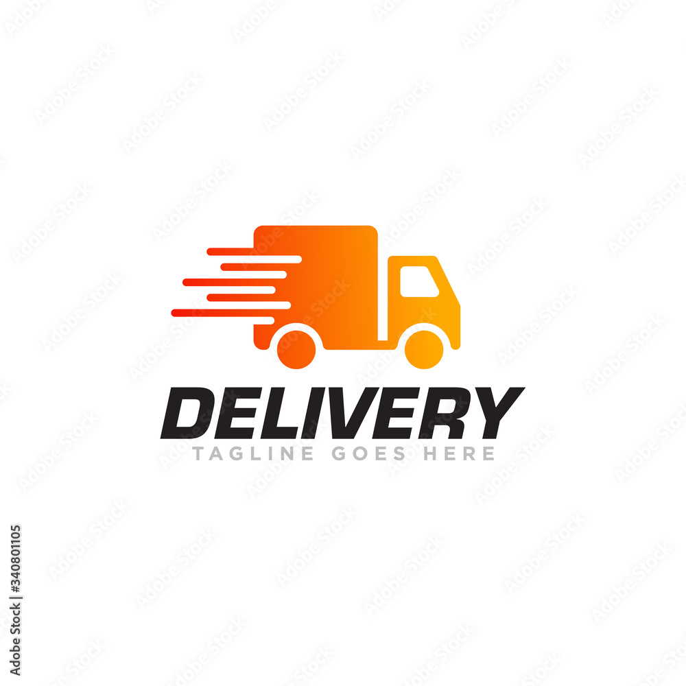 Fast Delivery Logo Icon Design Vector