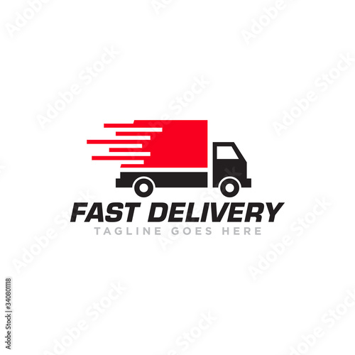 Fast Delivery Logo Icon Design Vector