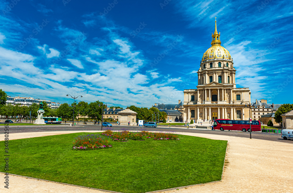 Palácio dos Inválidos em Paris