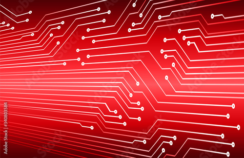 cyber circuit future technology concept background