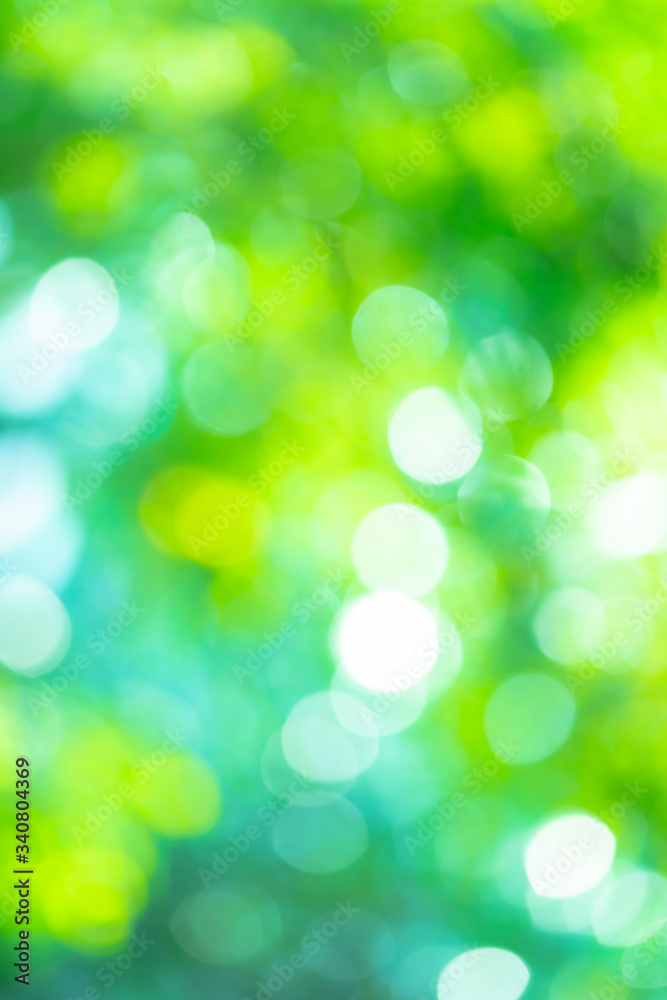 Abstract background Natural green bokeh Abstract background Natural green bokeh