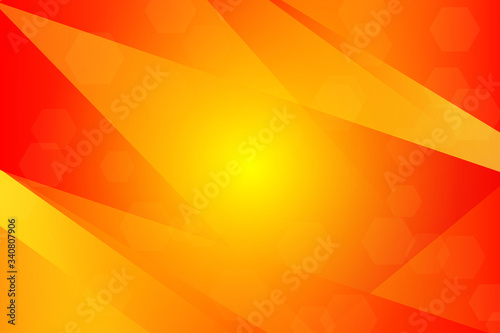 Ornage line wave particles abstract vector background for business, banner website, brochure and flyer,  Digital modern design background with copy space.
