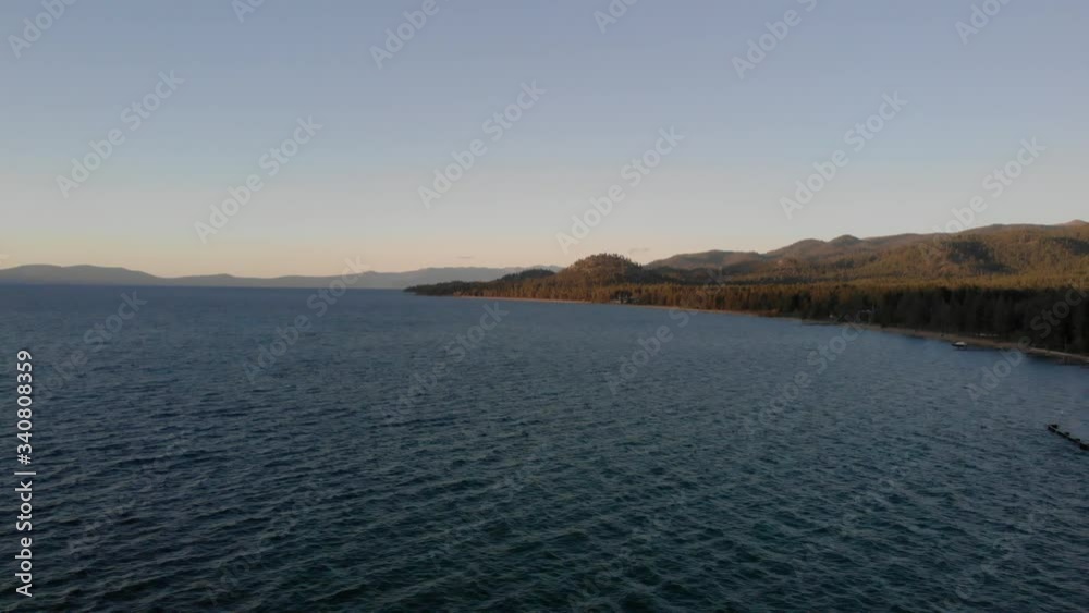 Lake Tahoe Nevada trip with drone, USA Lake Tahoe Nevada trip with drone, USA
