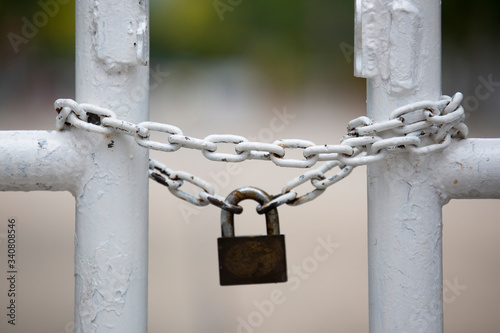 lock and chain