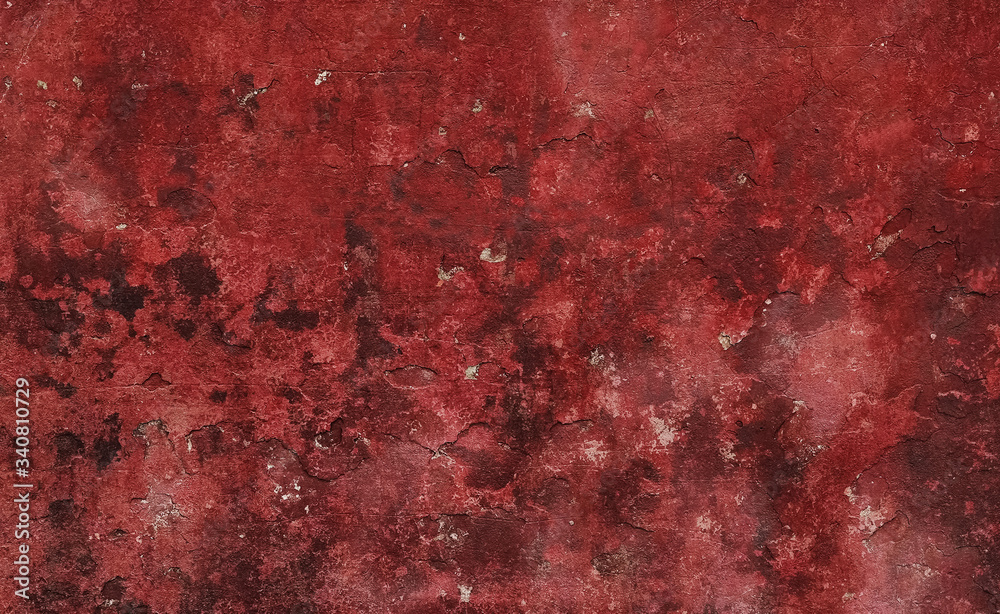 Old wheathered red wall texture background Old wheathered red wall texture background