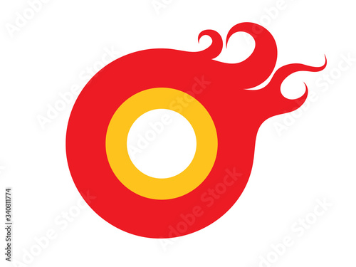 Vector illustration of the Fireball