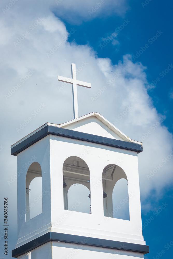 Amaga, Antioquia / Colombia. March 31, 2019. Jesús Nazareno Parish Amaga, Antioquia / Colombia. March 31, 2019. Jesús Nazareno Parish
