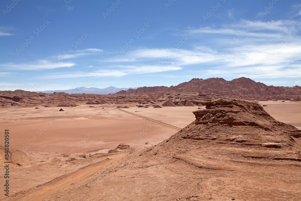 Desierto del Diablo, Devil Desert, in Puna de Atacama, Argentina Desierto del Diablo, Devil Desert, in Puna de Atacama, Argentina
