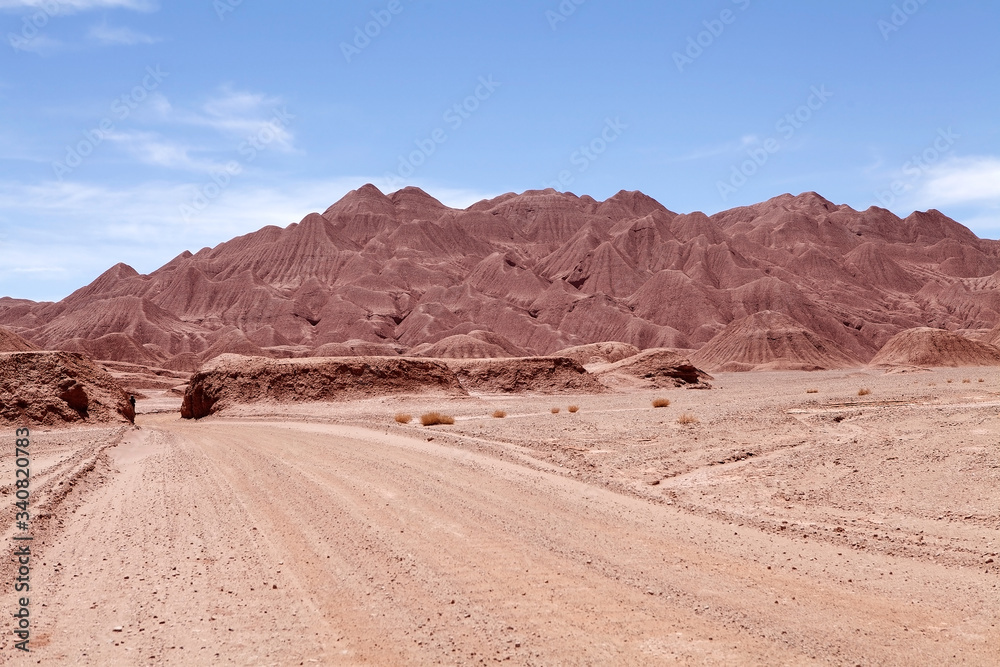 Naklejka premium Desierto del Diablo, Devil Desert, in Puna de Atacama, Argentina