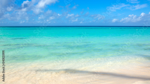 Caribbean sea and blue sky. © Swetlana Wall