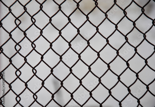 chain link fence background