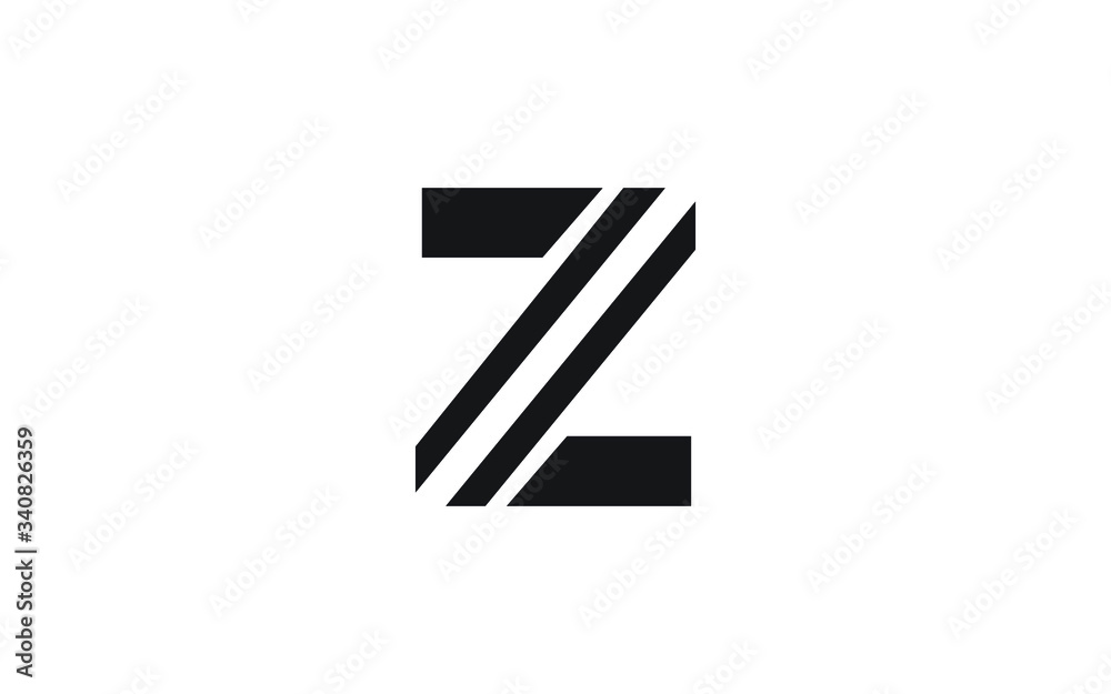 Z Uppercase Letter Icon or Logo design, Vector Template Z Uppercase Letter Icon or Logo design, Vector Template