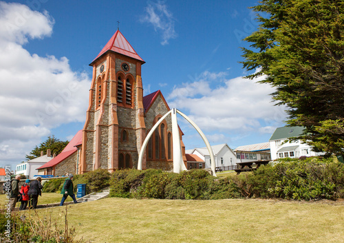 Fotografi Port Stanley, Falkland Islands, Christ Church Cathedral