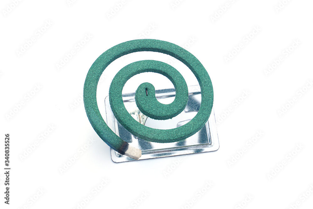 Mosquito Repellent Incense with clipping path Mosquito Repellent Incense with clipping path