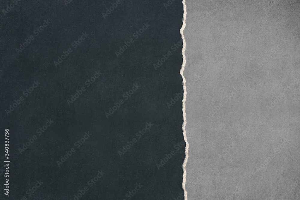 Torn grunge paper with ripped edge background - obrazy, fototapety, plakaty 