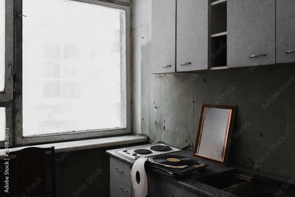 Grunge building interior Grunge building interior