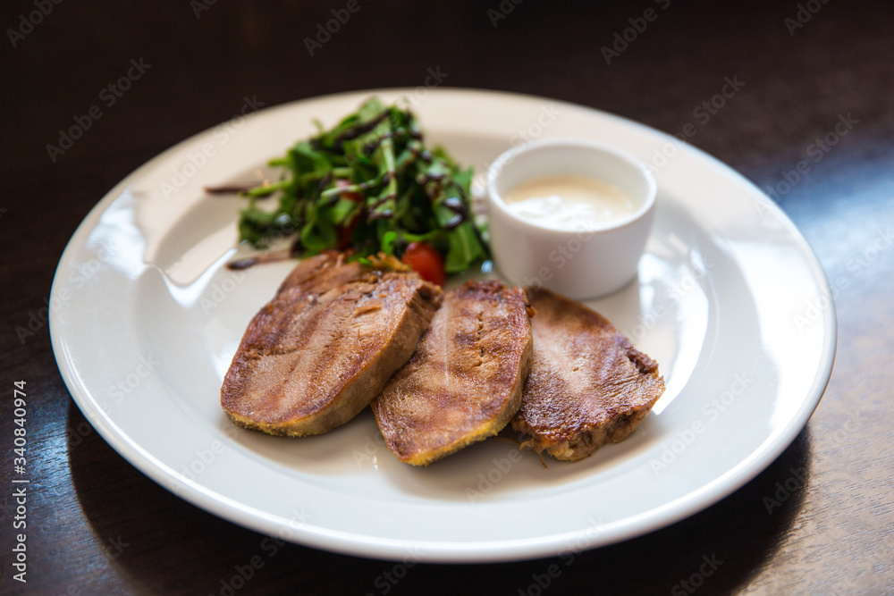 beef tongue with greens beef tongue with greens