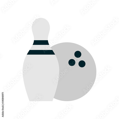 The best bowling icon, illustration vector. Suitable for many purposes.