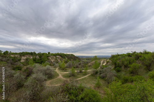 Motocross trails near Erd, Hungary