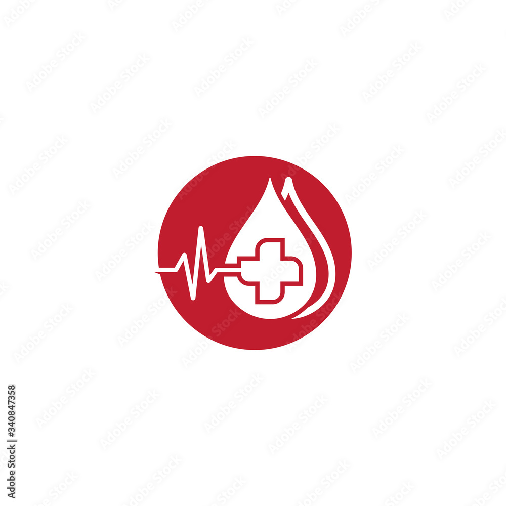 Blood logo template vector icon illustration Blood logo template vector icon illustration