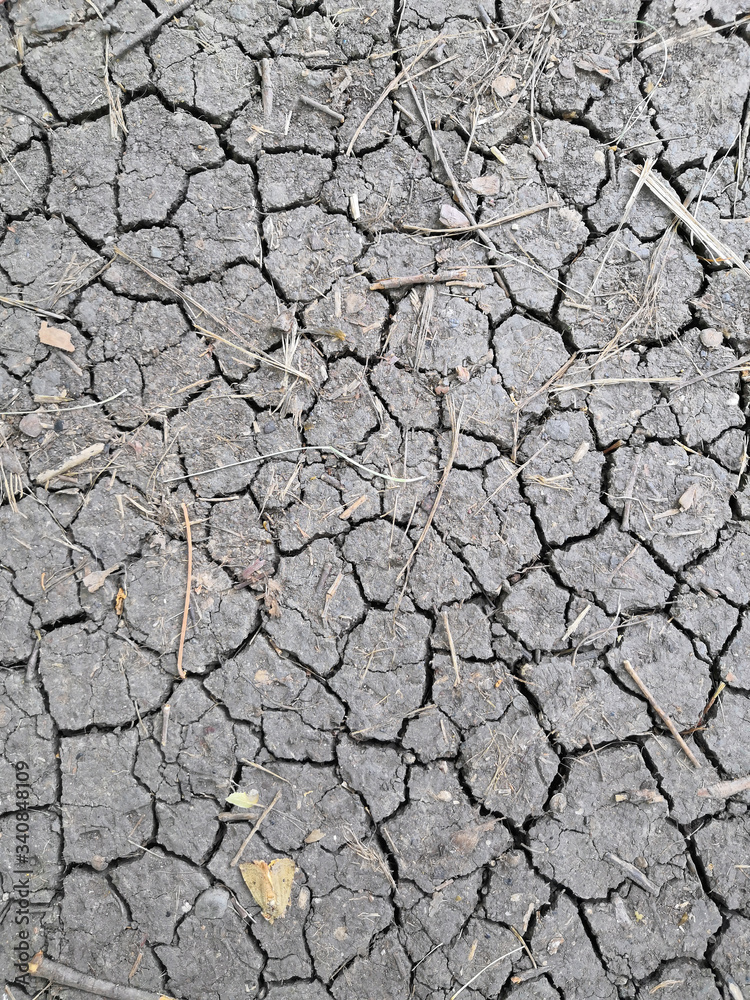 detail of a cracked earth, natural background top view detail of a cracked earth, natural background top view