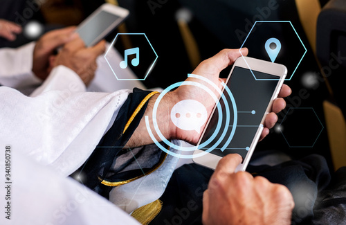 Photography Closeup of people using their phones