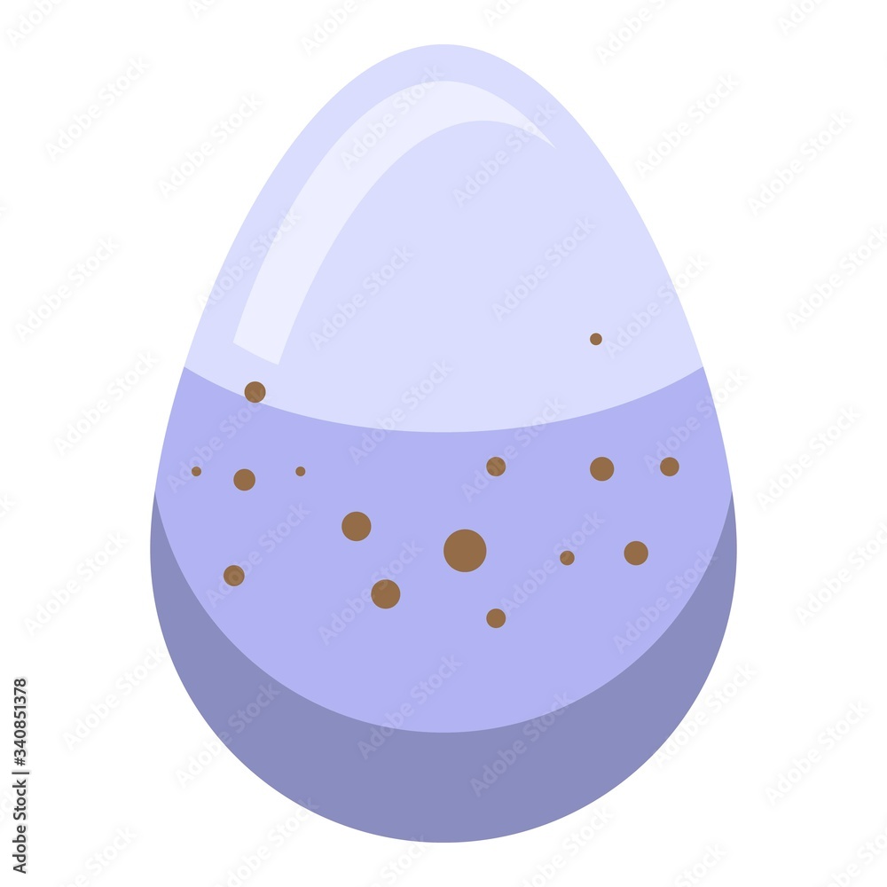 Reptile egg icon. Isometric of reptile egg vector icon for web design isolated on white background Reptile egg icon. Isometric of reptile egg vector icon for web design isolated on white background