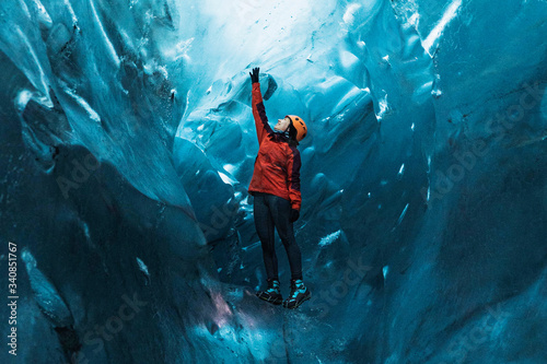 Fototapete Breiðamerkurjökull ice cave