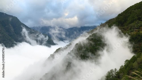 Wallpaper Mural Sea of clouds in a mountain at taiwan Torontodigital.ca