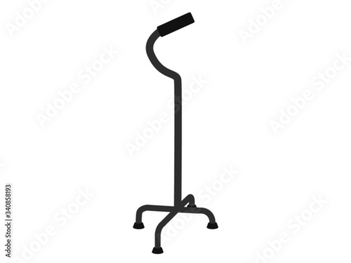 福祉_用具・器具_4点支持杖
