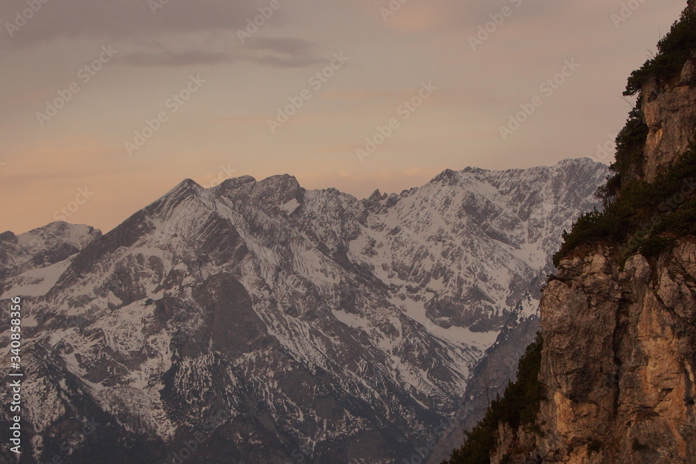 Alpspitze unterhalb der Kramerspitze